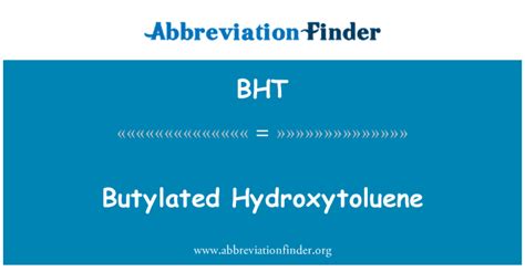 bht bht|bht medical abbreviation.